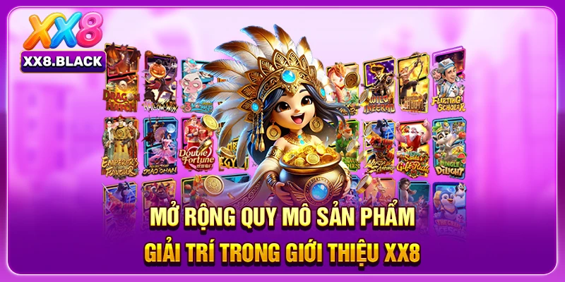 Mở rộng quy mô sản phẩm giải trí trong giới thiệu XX8